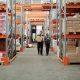 Warehouse workers managing temporary import inventory in a facility subject to Annex 24 compliance in Mexico
