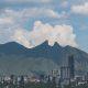 Monterrey, Mexico skyline with Cerro de la Silla, a leading manufacturing and nearshoring hub for companies using the shelter model in Mexico.